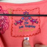 Johnny Was LA Embroidered Floral Twist Front Cotton Tank Dress Size M Photo 6