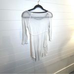 Free People Women's  White Asymmetrical Top Size Small Bohemian Casual Neutral Photo 1