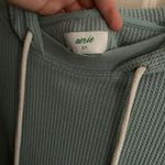 Aerie Waffle Knit Sweatshirt Photo 2