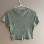 Forever 21 Green New York Baby Tee Photo 2