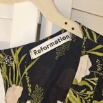 Reformation  Womens‎ Black Anastasia Wilder Long Sleeve Mini Dress 2 Photo 2