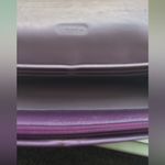 Coach  Cranberry Purple Solid Kristin Trifold  Leather Wallet Photo 12