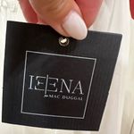 Mac Duggal Ieena x  - White Tiered V-Neck Plunging Maxi Dress - Size 6 70188 Photo 7