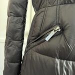 Michael Kors Ladies Fiber-filled Fitted Puffer Jacket Winter Coat Long XS Black Photo 2