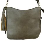 Jen & Co Nina Vegan Crossbody Purse in Olive Green Photo 4