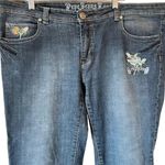 Pepe Jeans Rare London Embroidered Floral Heart and Snake Jeans Photo 1
