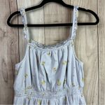 Abound  Soft Gray Dress with Yellow Floral Touches Photo 1