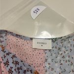 Everly  Patchwork Floral Jumpsuit Romper Size Small V Neck Shorts Resort Boho Photo 5