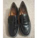 Franco Sarto Women's  Black Chunky Loafers Y2K Goth 7.5 Photo 1