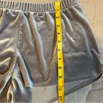 Madewell  Grey Velvet Velour Pajama Sleep Shorts Photo 4
