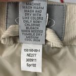 Old Navy Vintage Corduroy One Button Blazer Cream Beige Size Medium Photo 7