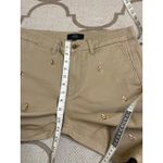 J.Crew  Chino Critter cargo pant, embroidered Fox, preppy, playful pants. size 6 Photo 4