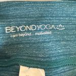 Beyond Yoga Spacedye Teal Capri Leggings Large Yoga Pilates Workout Fitness Gym Photo 3