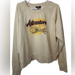 Paige  Adventure Cheetah Graphic Daytona Sweatshirt NWOT Photo 0