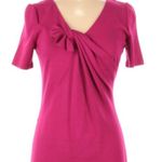 Armani Collezioni  pink twist neck sheath dress Photo 2