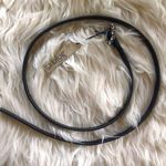 NWT Linea Pelle Black Rhinestone Skinny Belt Size M Photo 3