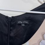 City Chic  Floral Dress with Black Accent Photo 2