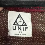 Unif REVOLVE Plaid Open Cardigan Sweater Women's XS Red Green Preppy Collegiate Photo 4