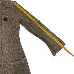 Keren Hart Knitted Long Line Open Cardigan Sweater Size S Taupe Gold Formal Photo 9