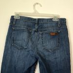 joe's jeans JOES  Frida Medium Wash Distressed Ripped Skinny Cropped Ankle Jeans Photo 6