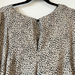 AX Paris Leopard Print Sheath Knee Length Hi Lo Dress US Size 14 NWT Photo 6
