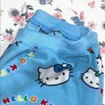 Hello Kitty  Size S Fleece Blue Pajama Bottoms Photo 3