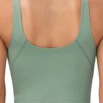 Yoga Wirefree Sports Bra With Padding Green Photo 2