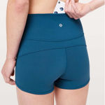 Lululemon align biker shorts size 6 Blue Photo 0