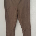 Lila Rose Brown Pull-On Slim Pants Photo 0