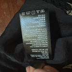 Urban Outfitters  Gold Black Floral Brocade Crop Top Lace Up Size Small‎ Photo 6