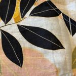 Rachel Zoe 100% Linen Shift Dress Size XS PInk Tank Floral Sleeveless Tropical Photo 4