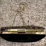 The Limited  Rhinestone Velvet Crossbody Purse Photo 5