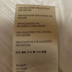 Free People  Sweetness Women's White Scoop Neck Short Sleeve Tiered T Shirt Top M Photo 3