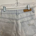 Cotton On Light Wash Distressed Denim Skirt Sz 2 Photo 8