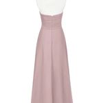 Azazie NEW ‎ ARABELLA ALLURE VINTAGE MAUVE DRESS WOMENS SZ 10 FLOOR LENGTH… Photo 5