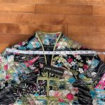 Anne Carson New Ann Carson Printed Silk Lightweight Jacket Photo 6