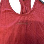 Alphalete  Women’s M Racerback Tank Top Burgundy‎ Maroon Loose Fit Workout New Photo 3