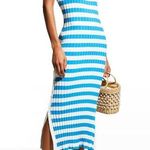 Solid & Striped Solid & Stripe Kimberly Striped Ribbed Dress Photo 0