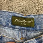 Eddie Bauer Straight Leg Jeans Women's 6 Petite Blue Mid Rise 5-Pocket Cotton Photo 4