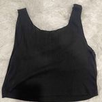 SheIn Black Cropped Tank Top Photo 1