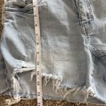 Kut From The Kloth High Rise Short Sz 8 Blue Denim Shorts Frayed Hem Distressed Photo 11