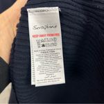 Seraphine Maternity Navy Blue Knit Pleated Skirt Tank Dress Size US 4 Photo 7