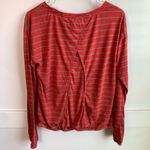 Oakley  Red & Gray Striped Back Bay Long Sleeve Shirt Photo 1