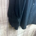 Denim&Co Elegant Black Button Down Shirt Size 2X Photo 1