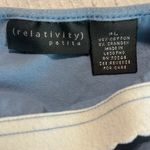 Relativity Cami Powder Blue Adjustable Straps Bra Shelf fits Medium Cotton  Women Photo 4