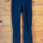 Lululemon Black Mesh 28” Full Length High Rise Activewear Workout Leggings 4 Photo 0