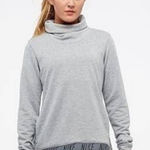 Nike  Dry Cowl Funnel Neck Pullover Top Heather Gray Medium Photo 0