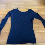 UNI QLO- black long sleeve tank top Photo 1