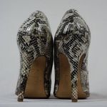 PERUGIA Women's Snake Skin Print High Heel Shoes Size US 7 Black Photo 3