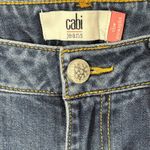 CAbi  Style 5166 Straight Jeans | Size 4 Cropped Medium Wash Straight Denim Photo 3
